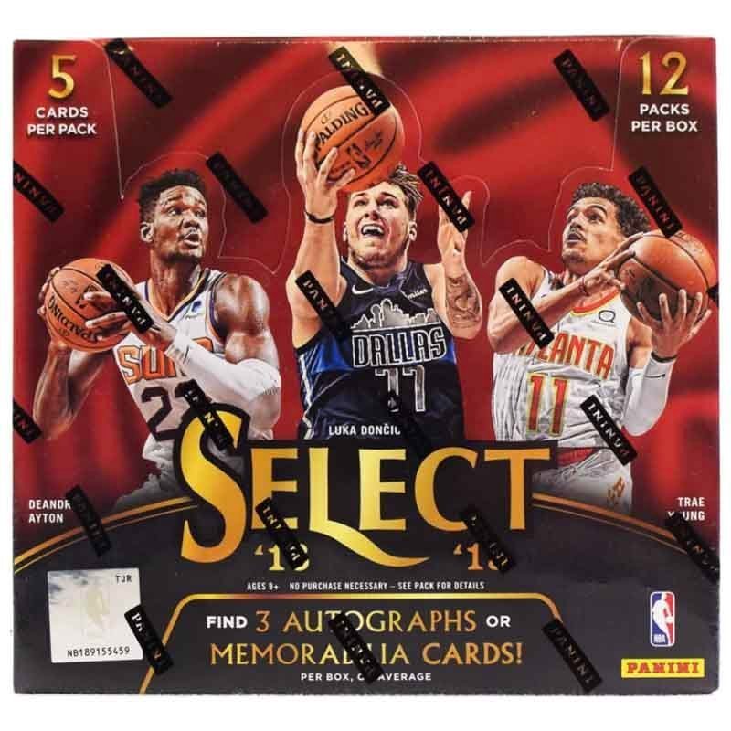 2018_19PaniniSelectBasketballHobbyBoxCover.jpg 2018/19 Panini Select Basketball Hobby Box - Image 1