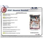 2021 Bowman Baseball Jumbo HTA Hobby 8 Box Case - Image 6