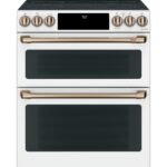 Café™ 30" Smart Slide-In, Front-Control, Radiant and Convection Double-Oven Range