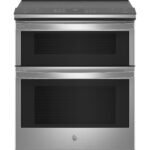 GE Profile™ 30" Smart Slide-In Electric Double Oven Convection Fingerprint Resistant Range