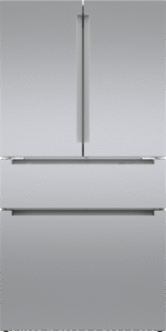 800 Series French Door Bottom Mount Refrigerator 36" Stainless steel (with anti-fingerprint)
