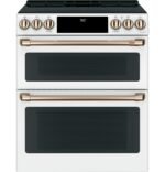 Café™ 30" Smart Slide-In, Front-Control, Induction and Convection Double-Oven Range