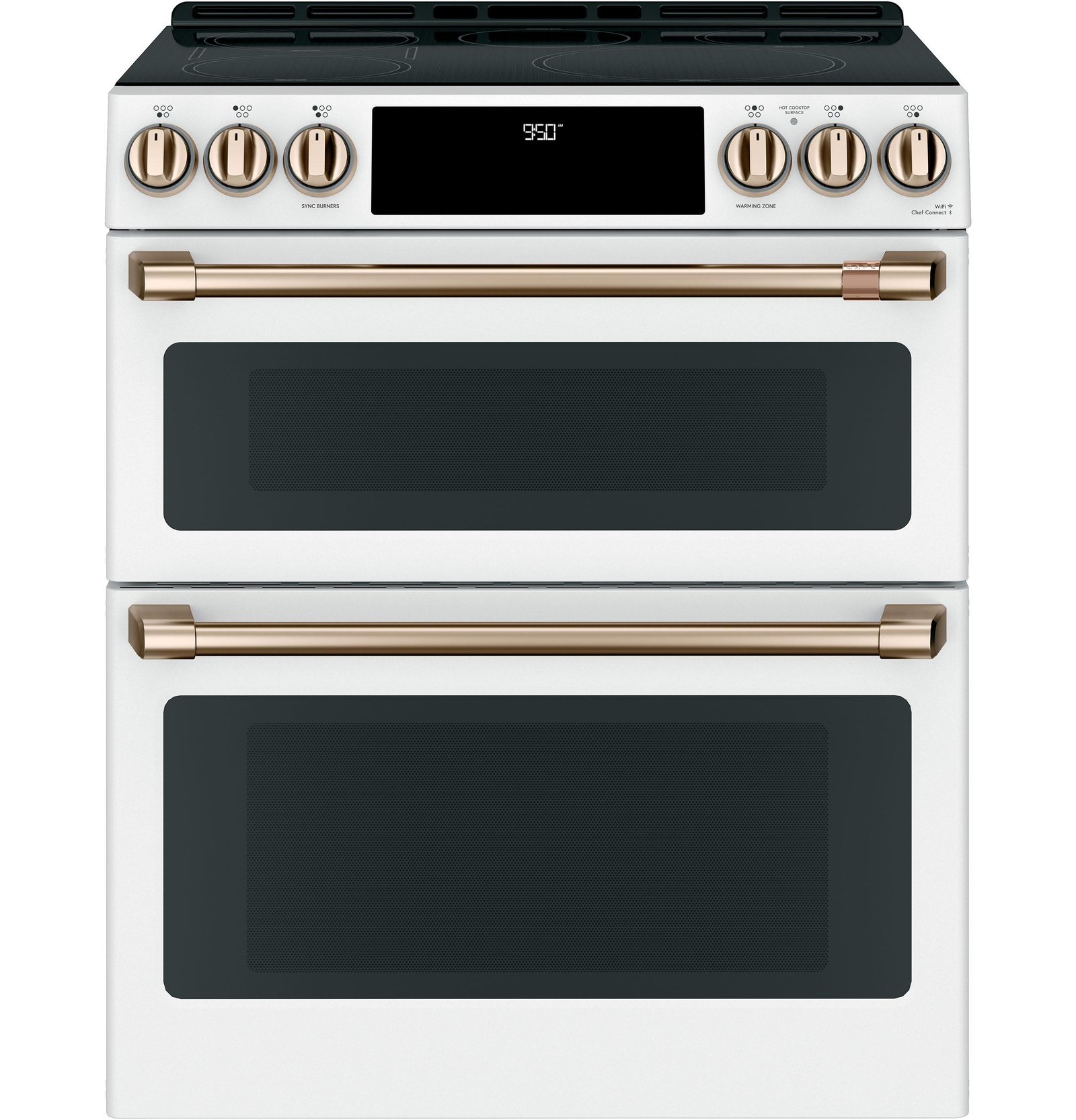 frrywtwnegpw Café™ 30" Smart Slide-In, Front-Control, Induction and Convection Double-Oven Range - Image 1